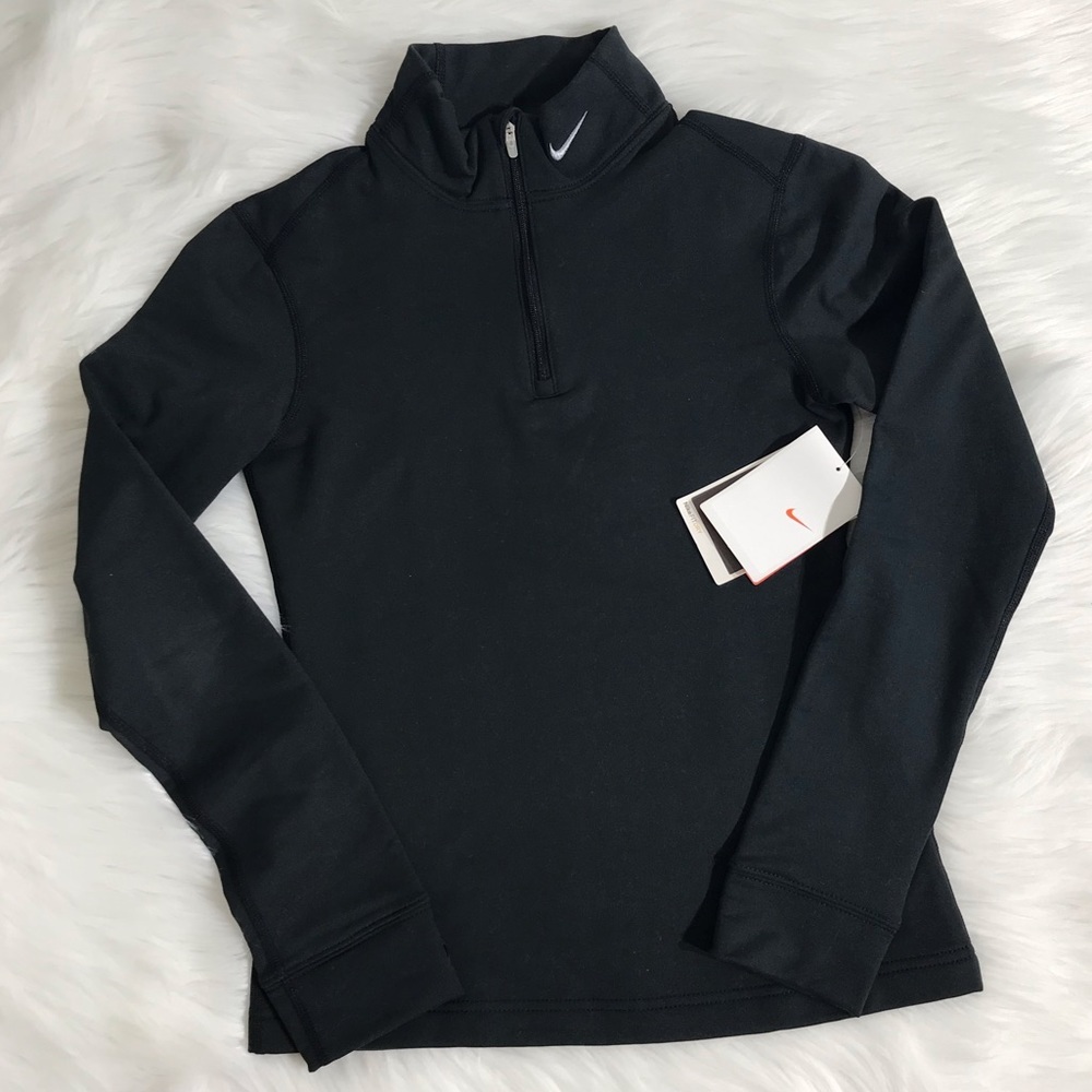 Nike Girl’s 3/4 Zip Sports Sweater Sz.M